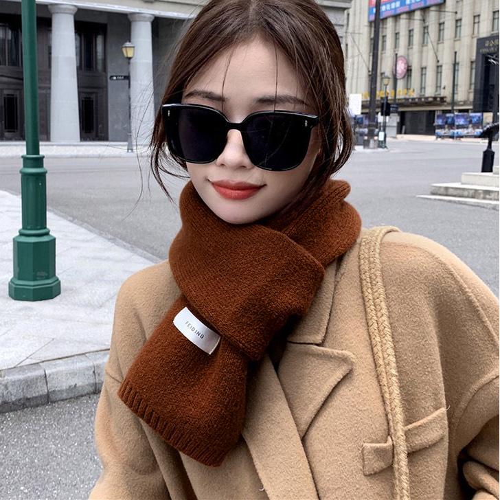 マフラー ストール レディース メンズ スヌード ニット ミニ ショート