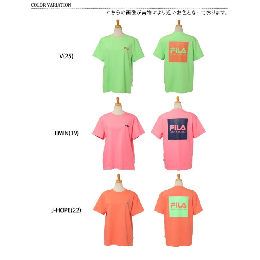 Fila Tシャツ Bts コラボ ブランド フィラ 半袖 レディース メンズ ユニセックス 綿100 おしゃれ かわいい ポイント消化 Fm9357 Joknet Yahoo 店 通販 Yahoo ショッピング