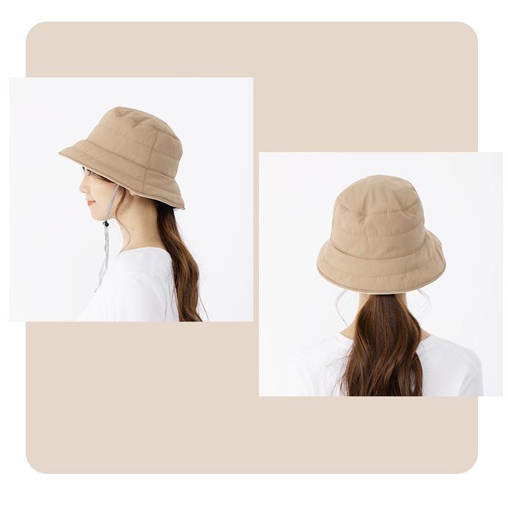 バケットハット レディース 深め 帽子 ハット バケハ 折りたたみ 超