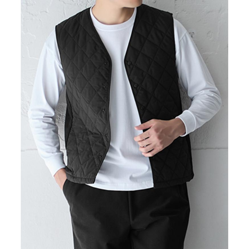 GUNZE（グンゼ） ベスト メンズ 冬 キルティング 中綿 吸湿発熱