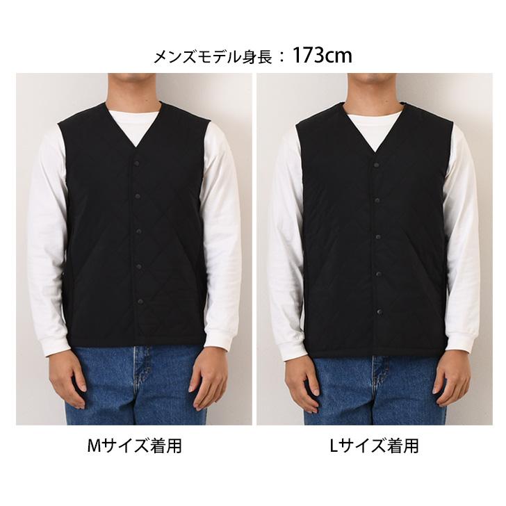 GUNZE（グンゼ） ベスト メンズ 冬 キルティング 中綿 吸湿発熱