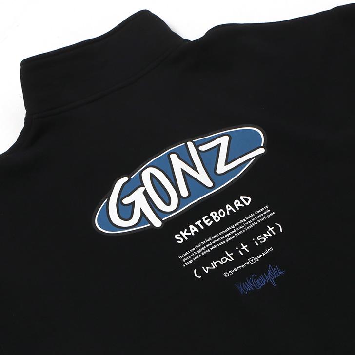 Mark Gonzales トレーナー スウェット ハーフジップ トップス 裏