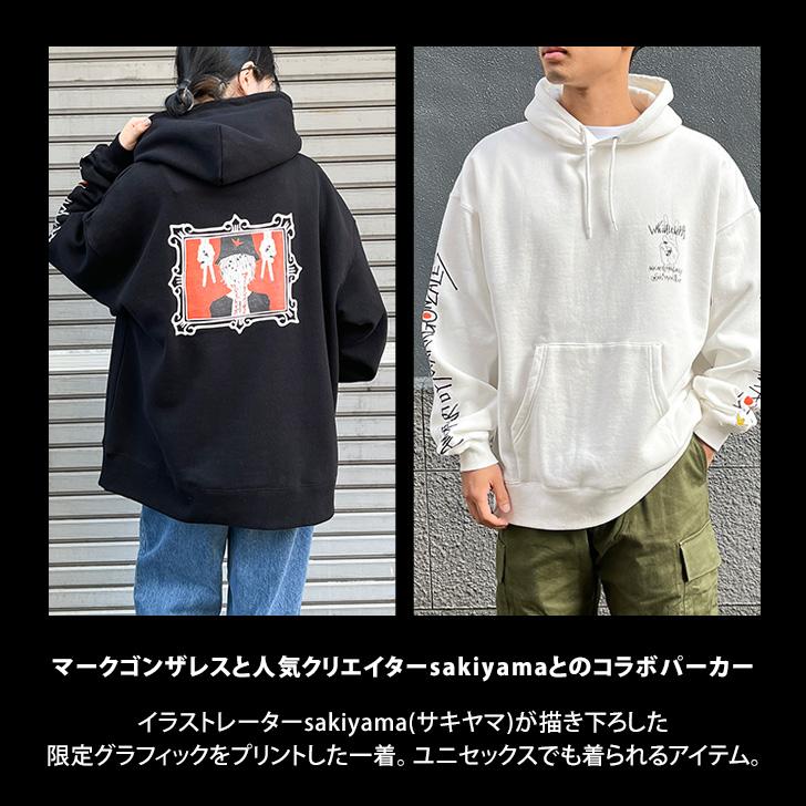 Mark Gonzales パーカー メンズ 長袖 大きいサイズ 厚手 Mark Gonzales パーカー メンズ 長袖 大きいサイズ 厚手