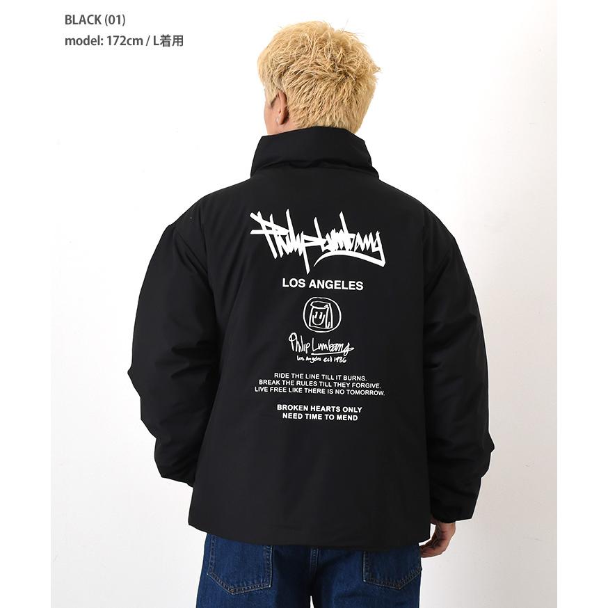 Philip Lumbang（フィリップランバン） 中綿ジャケット メンズ 大きい