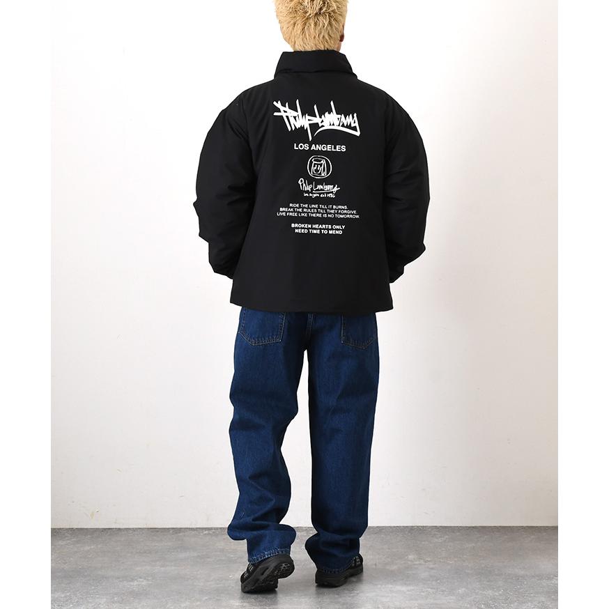 Philip Lumbang（フィリップランバン） 中綿ジャケット メンズ 大きい