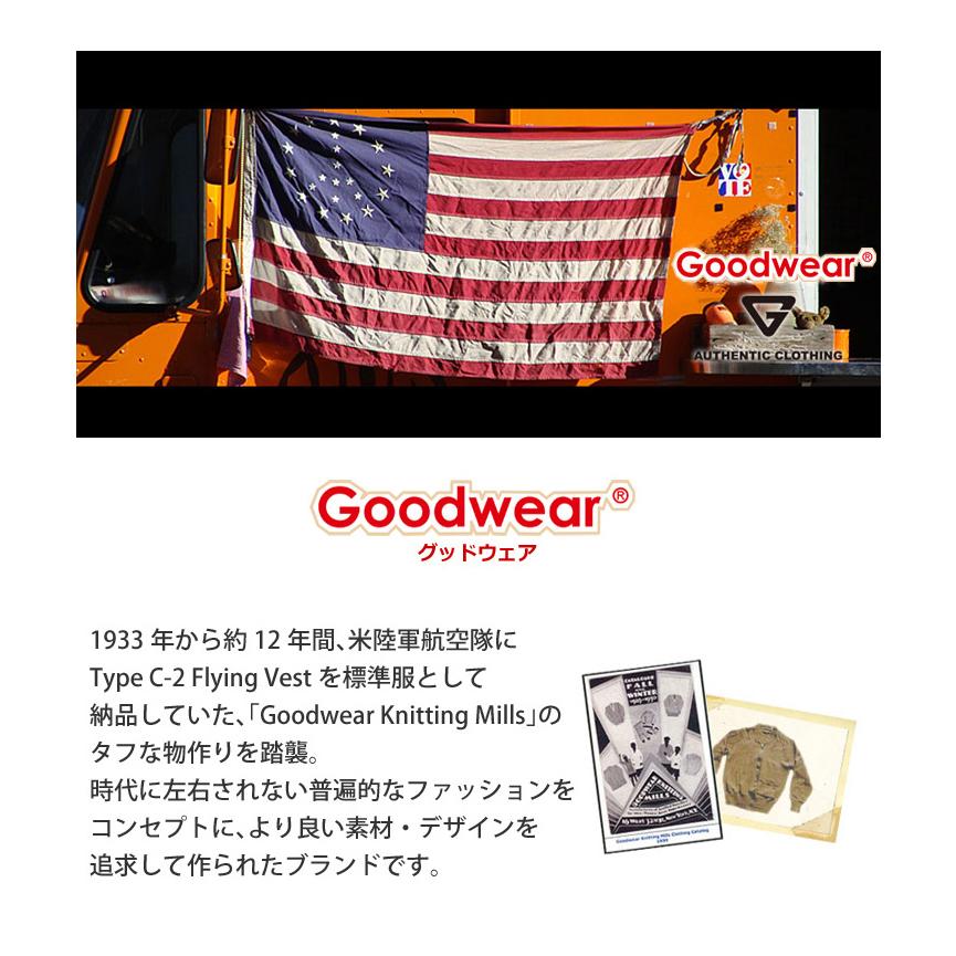 Tシャツ 七分袖 7分袖 長袖 Goodwear グッドウェア USAコットン フットボール 2W7-2509 綿100％ ブランド ヘビーウェイト ポイント消化｜rainbunker｜03