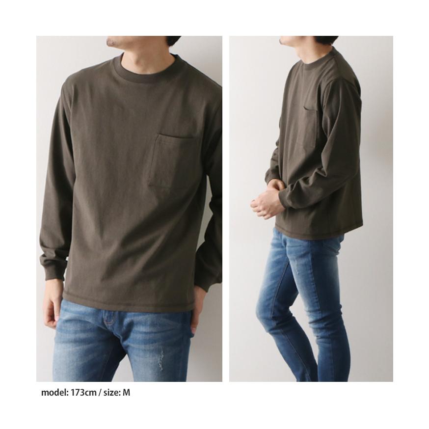 Goodwear グッドウェア 綿100% Tシャツ 長袖 クルーネック Goodwear グッドウェア 綿100% Tシャツ 長袖 クルーネック