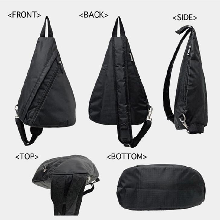ボディバッグ メンズ 大きめ 三角 大容量 A5 撥水 軽い 斜めがけ 保温