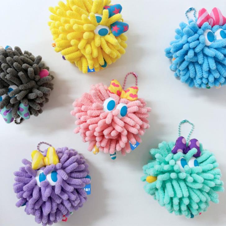 【レア】サンレモン レモミちゃん マスコットストラップ モジャ Moja! キーホルダー モンスター ストラップ かわいい 小さめ