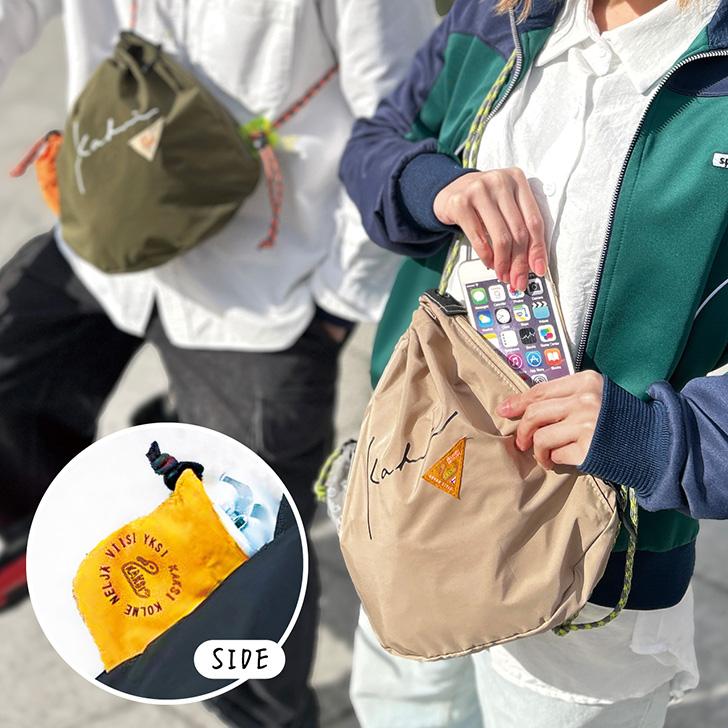 KAKSI（カクシ） サコッシュ レディース メンズ 巾着バッグ ショルダー