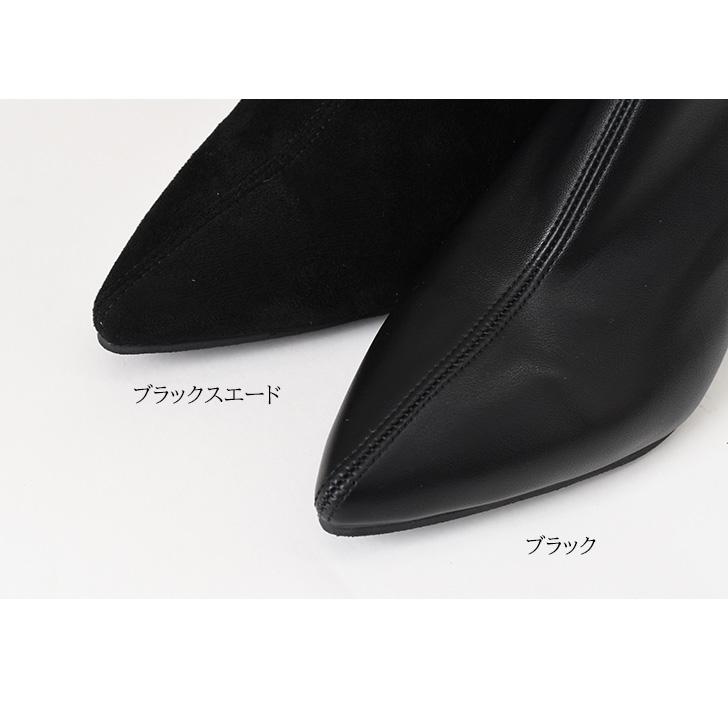 ショートブーツ レディース ブーツ 靴 シューズ ストレッチ ポイン