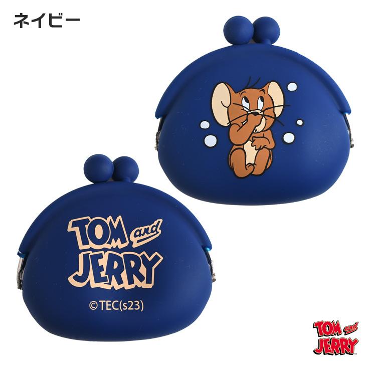 がま口 ポーチ 小銭入れ トムとジェリー TOM&JERRY シリコン がま口 ポーチ 小銭入れ トムとジェリー TOM&JERRY シリコン