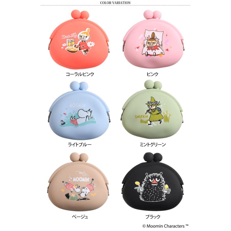 がま口 ポーチ 小銭入れ ムーミン moomin キャラクター シリコン