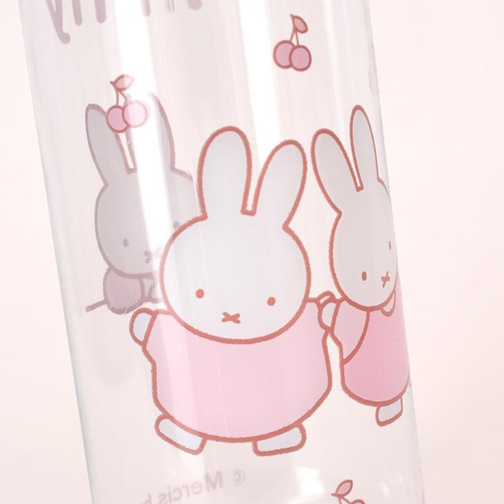 クリアボトル 水筒 480ml おしゃれ 透明 キャラクター ミッフィー