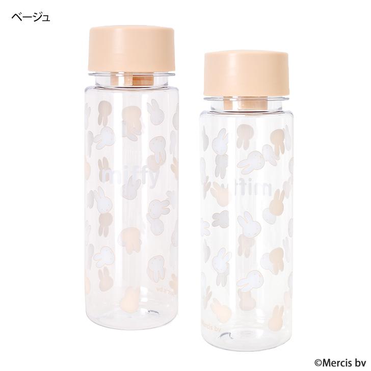 クリアボトル 水筒 480ml おしゃれ 透明 キャラクター ミッフィー