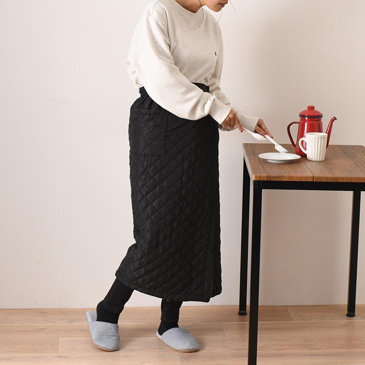 巻きスカート 防寒 ロング ボア 裏起毛 腰巻きスカート フリース