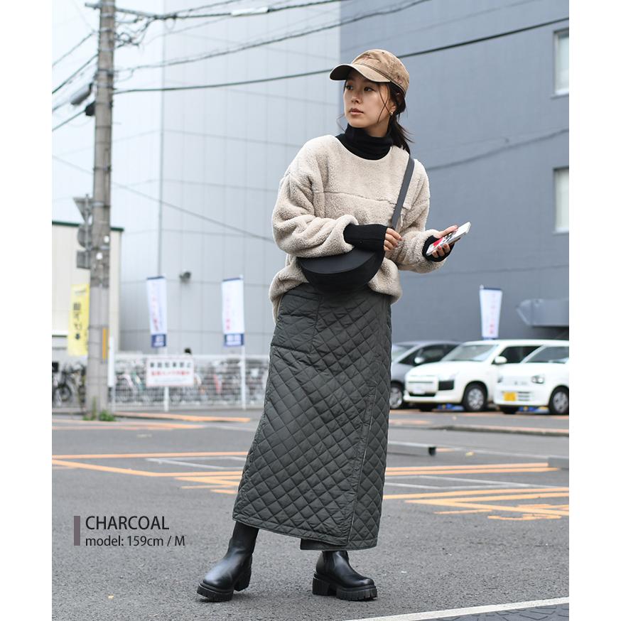 巻きスカート 防寒 ロング ボア 裏起毛 腰巻きスカート フリース 秋冬