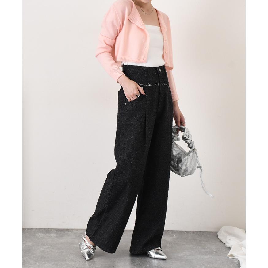 デニムパンツ レディース 春 夏 秋 冬 ワイド ストレート ダメージ ゆったり ハイウエスト 薄手 ボトムス ジーンズ ジーパン 高身長 | ブランド登録なし | 11