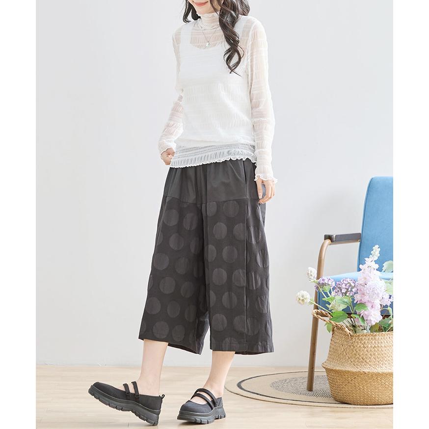 シアー トップス ブラウス インナー 長袖 ハイネック タートル