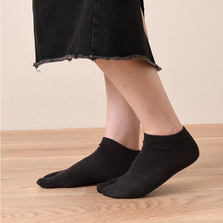 ソックス ライトブラウン ブラック 足袋ソックス 3足セット 新品 くるぶし丈 レディース タビ靴下 黒 Ryqchpwqed Humanature Ie