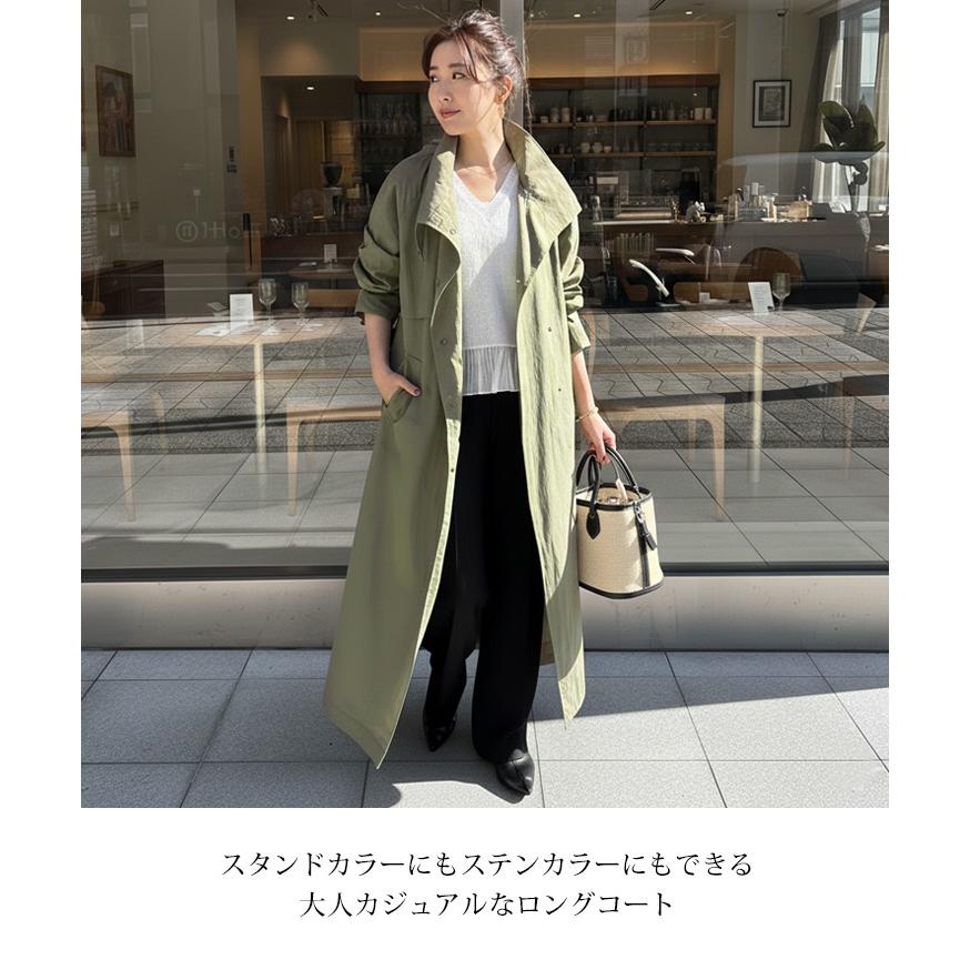 パリエンヌ カシミヤ100% ミンクファー ロング コート PARIENNE 高級 