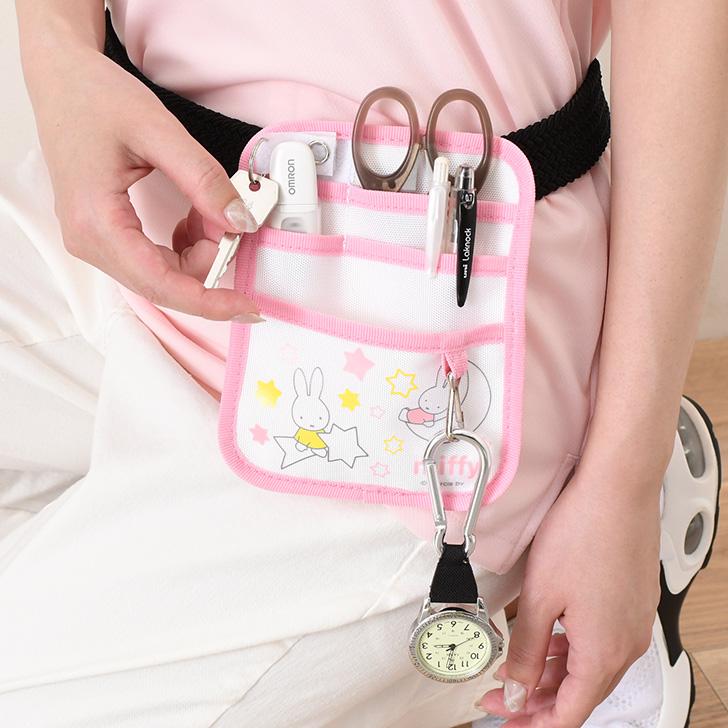 ナースポーチ ポケットオーガナイザー 小さめ 看護師 保育士 ペン