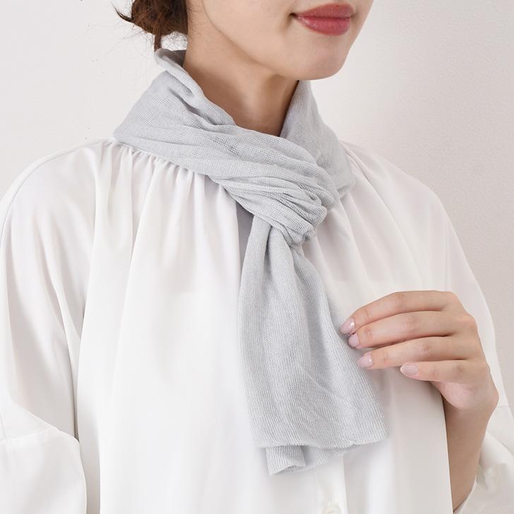 ネッククーラー 首掛け 日本製 ストール 夏 ひんやり 暑さ対策 UVケア