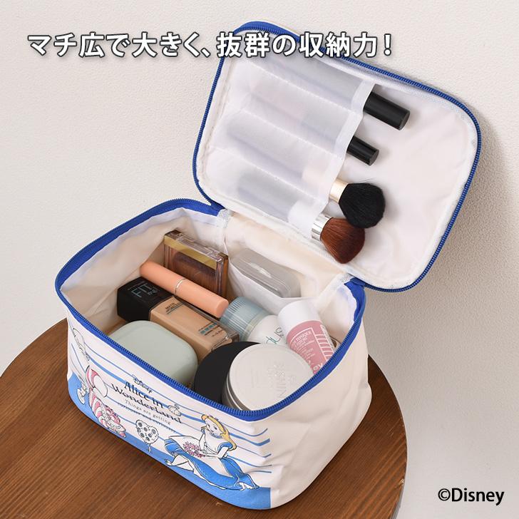 バニティポーチ 大容量 ディズニー Disney 化粧ポーチ メイクポーチ
