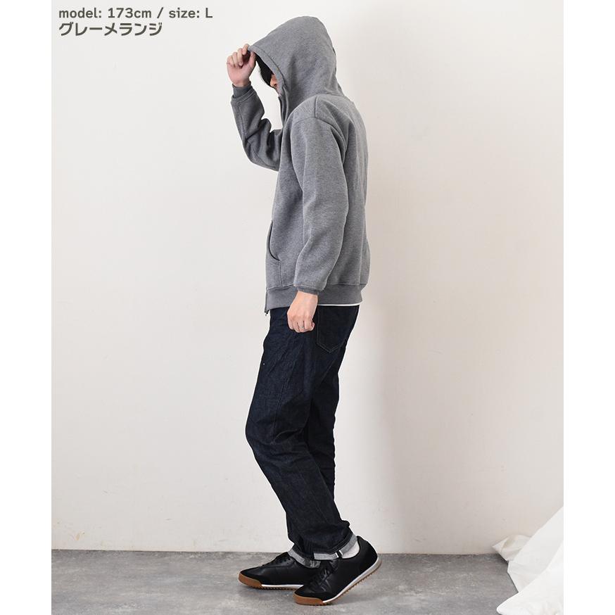 くーすけ　　　  グレー ジップアップパーカー THE NORTH FACE (ザ ノースフェイス) 裏起毛 胸ロゴ フルジップ