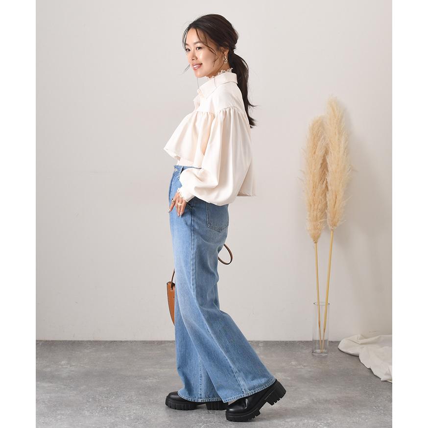 ブラウス レディース 長袖 おしゃれ 秋 オフィス トップス