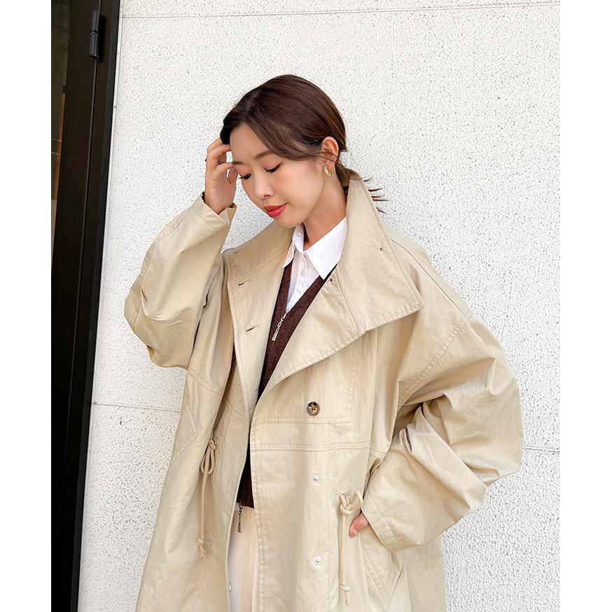 コート レディース 秋 冬 大きいサイズ ロング モッズコート アウター