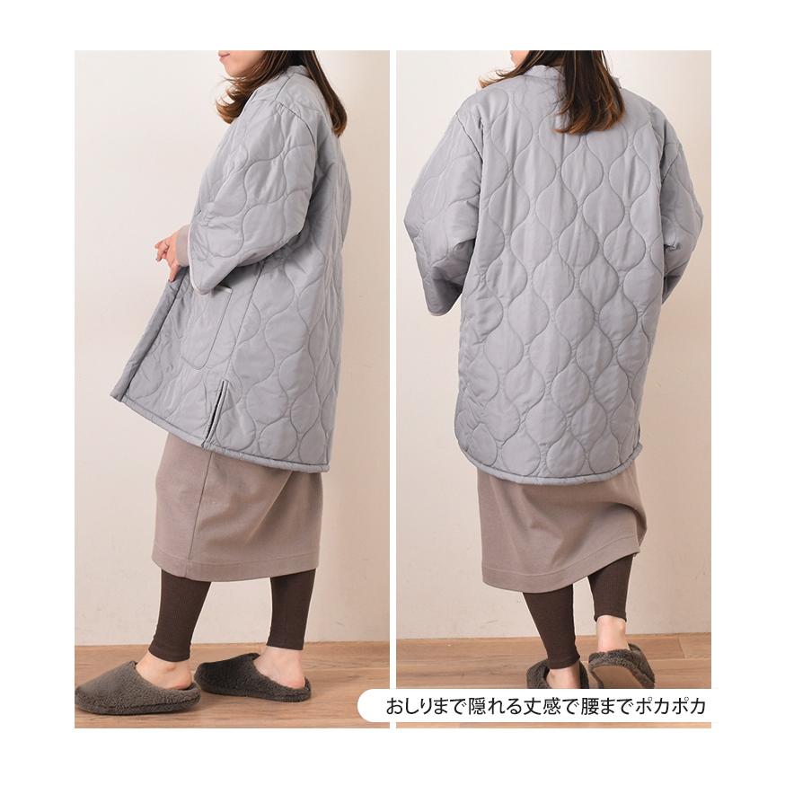 はんてん レディース 撥水 裏ボア キルティング e.e.p.weekend 暖かい