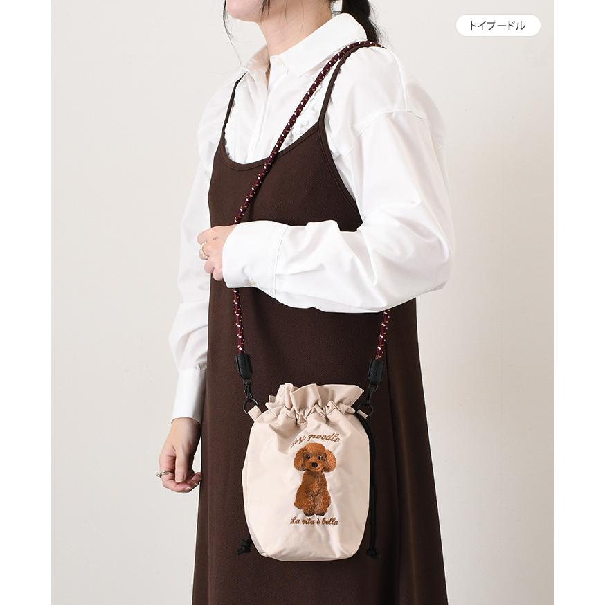 ペット刺繍　ショルダーバッグ REAL STYLE（ファッション） SOBIA ソビア ショルダーバッグ