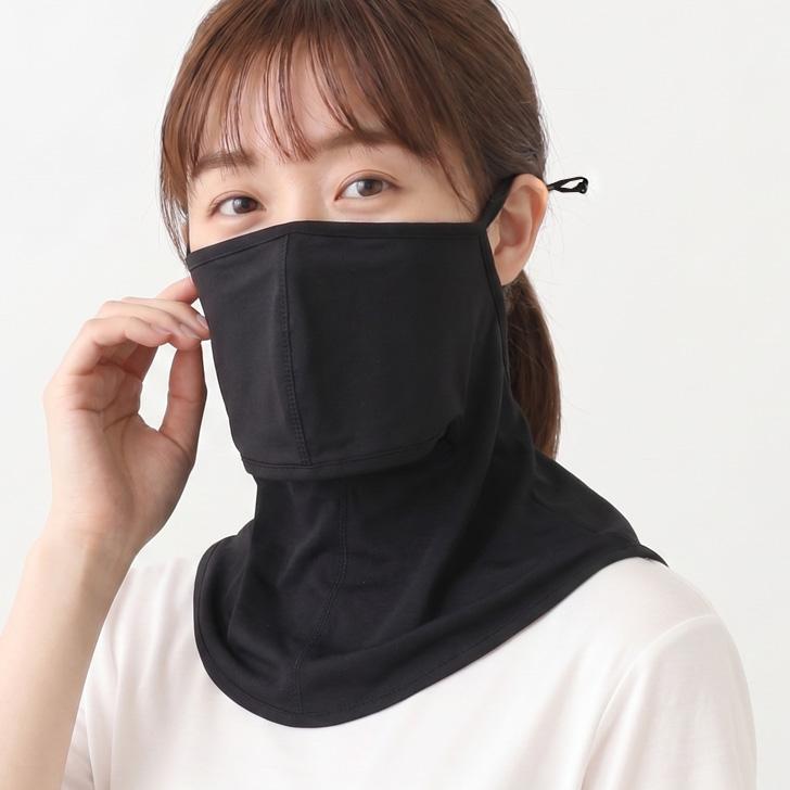 フェイスカバー uv マスク uvカット 冷感 耳掛け ネックガード フェイスマスク UPF50+ 日焼け防止 紫外線対策 スポーツ ゴルフ ...