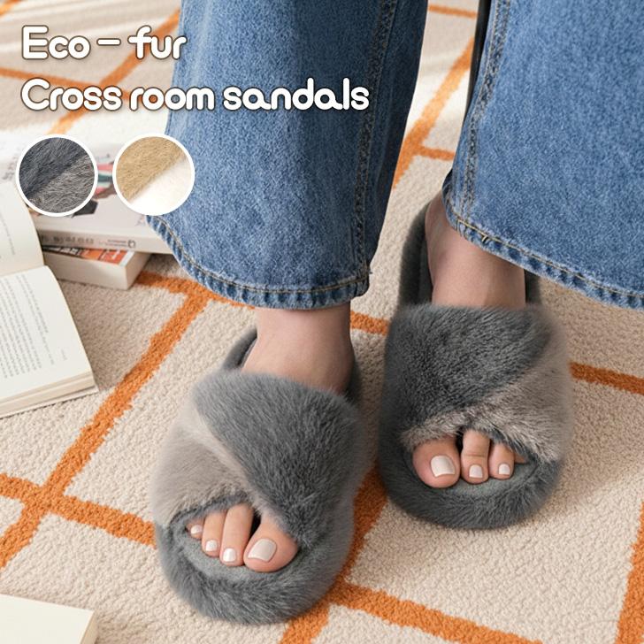 VRGT] ルームシューズ レディース スリッパ 厚底 4cm あったか