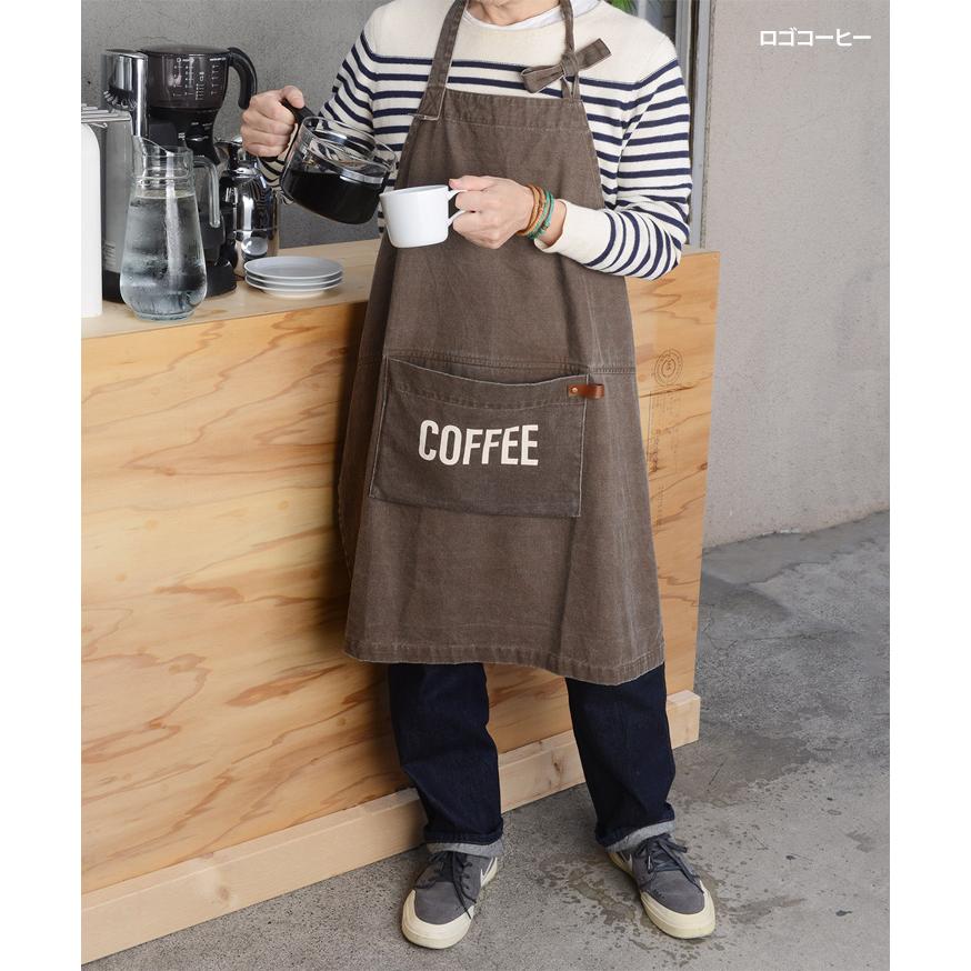アメージングコーヒー　エプロン AND PACKABLE（アンドパッカブル） エプロン メンズ レディース ミセス