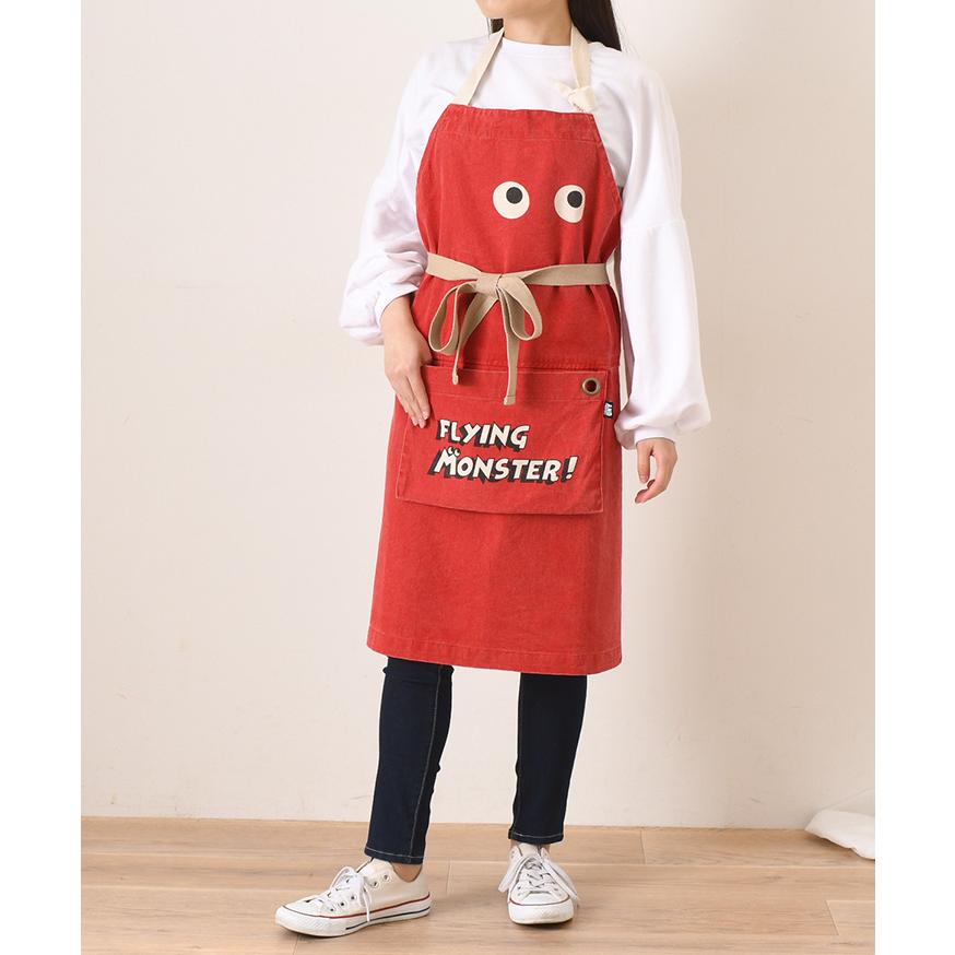 AND PACKABLE エプロン アンドパッカブル フライングモンスター