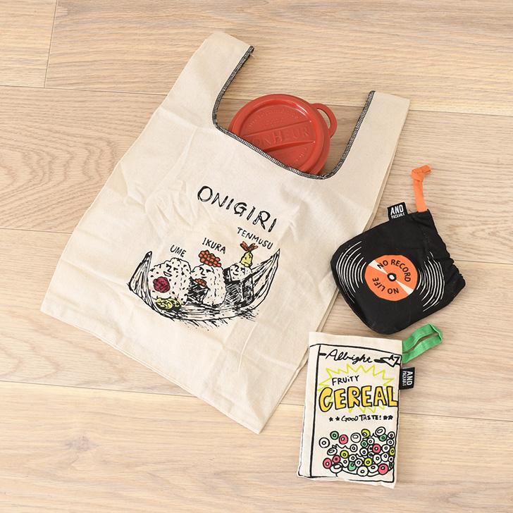 AND PACKABLE（アンドパッカブル） マルシェバッグ トートバッグ