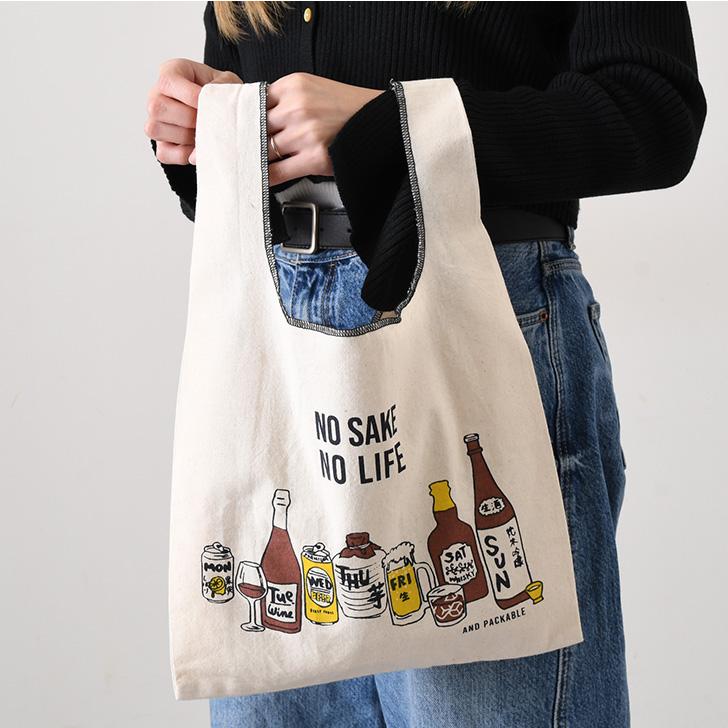 AND PACKABLE（アンドパッカブル） マルシェバッグ トートバッグ