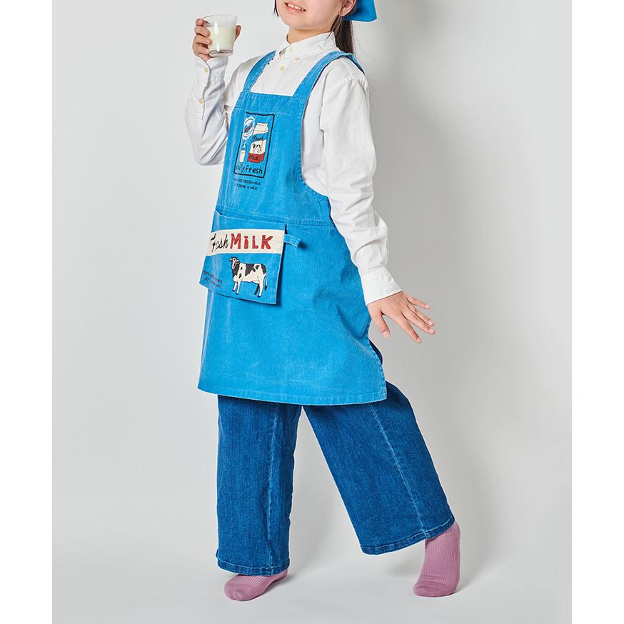 アンドパッカブル AND PACKABLE キッズエプロン エプロン かぶるだけ