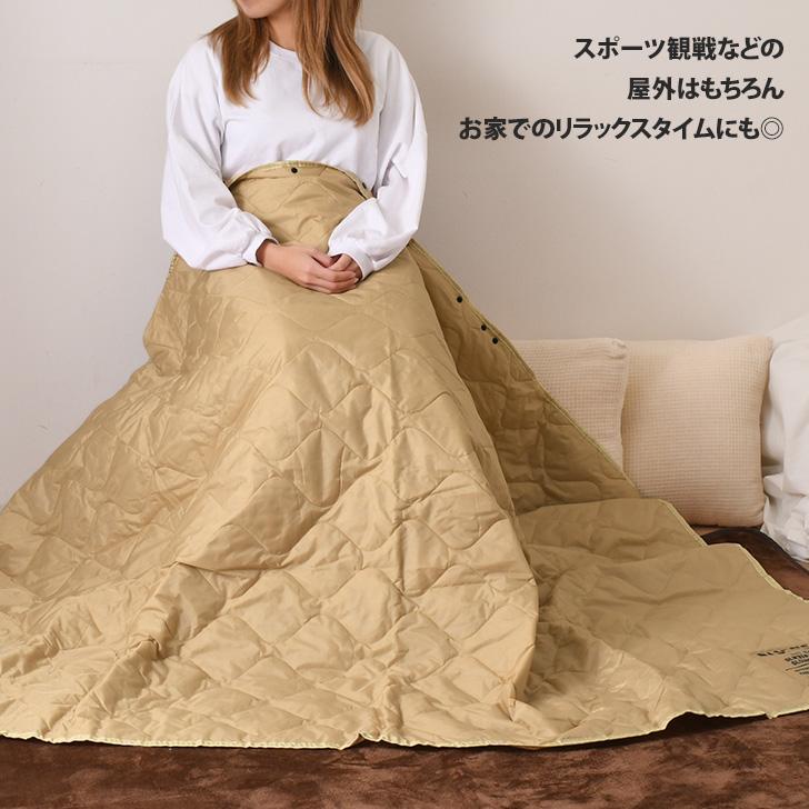 SLOWER スロウワー パデットブランケット レジャーシート ひざ掛け