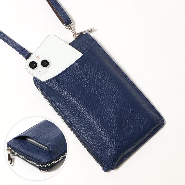 スマホショルダー 牛革 本革 レザー ポーチ お財布 レディース メンズ