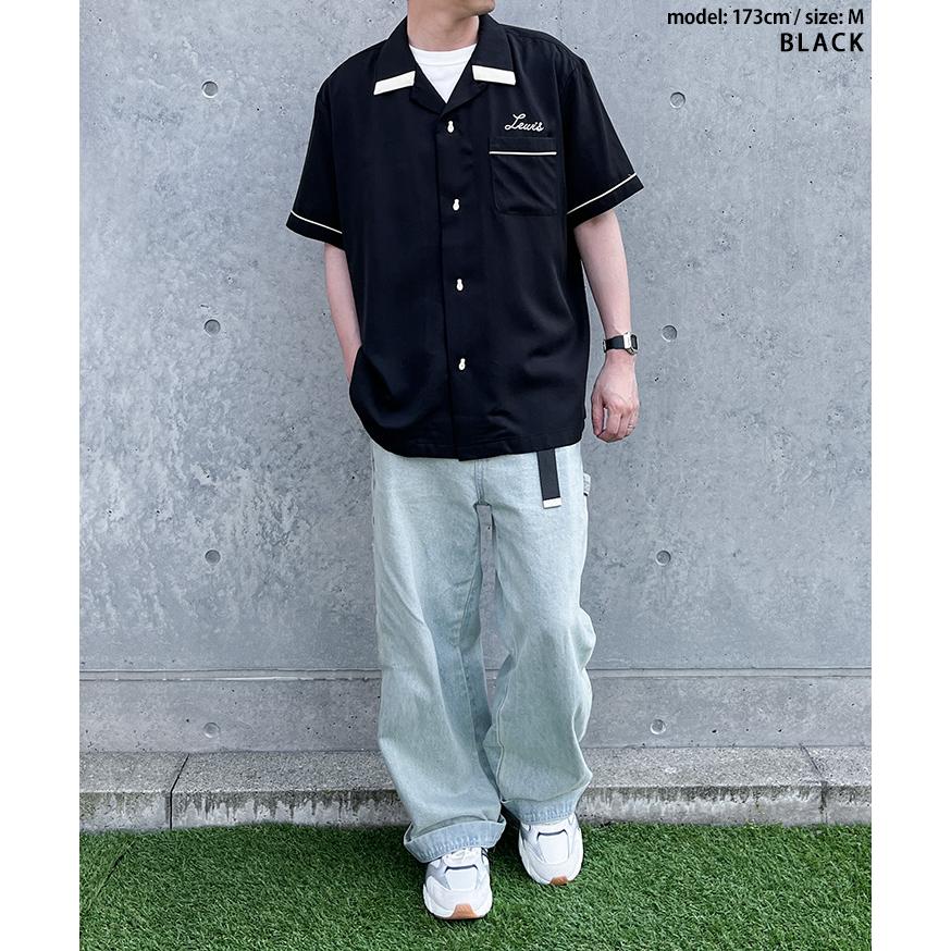 HOUSTON（ヒューストン） 半袖シャツ メンズ トップス 半袖 ボウリング