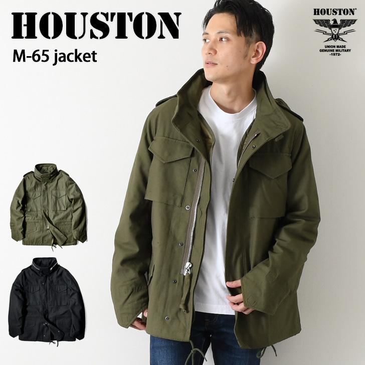 メーカー公式ショップ 長袖 上着 アウター メンズ M 65 ジャケット ジャケット M 65 ヒューストン Houston 秋冬 ポイント消化 ライナー付き 暖か ブランド ヒューストン ミリタリー フィールドジャケット ジャケット Rankinengineering Com