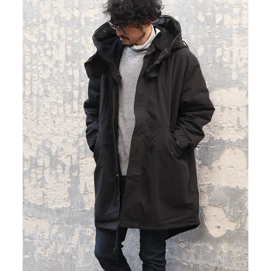 卸し売り購入 新品 L相当 Xxs メンズ ヒューストン モッズコート 黒 モッズコート Alrc Asia