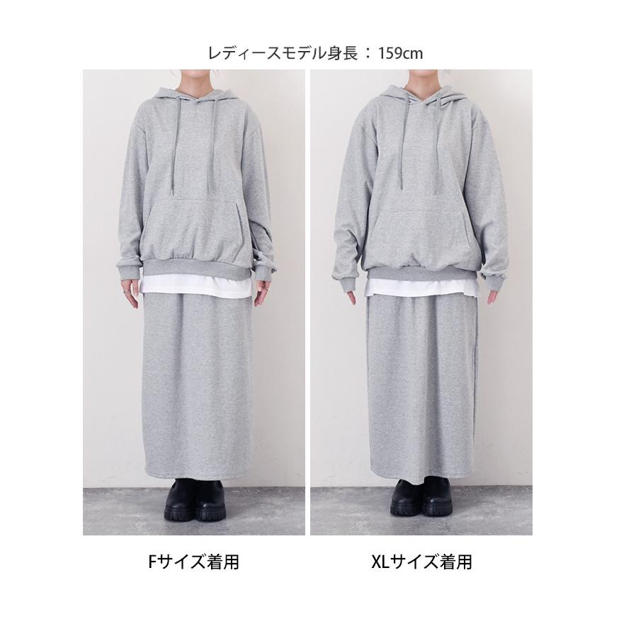 セットアップ レディース カジュアル 秋 冬 長袖 パーカー スカート