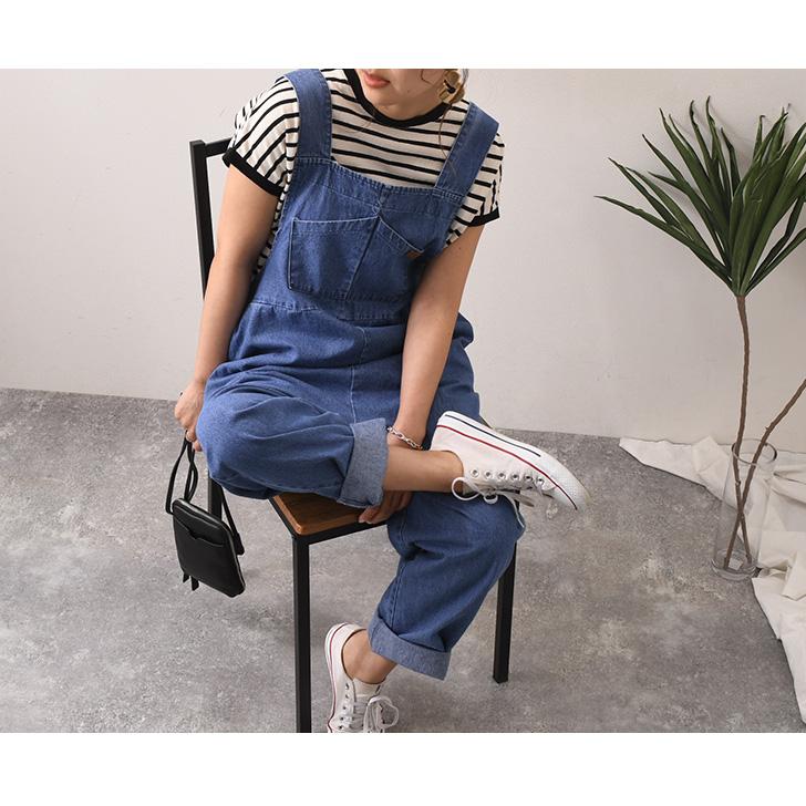 新品タグ付未使用 YANUK×ロバート馬場 デニムエプロン デニムサロペット風 hiro88 【Laugh Out×YANUK with ロバート馬場