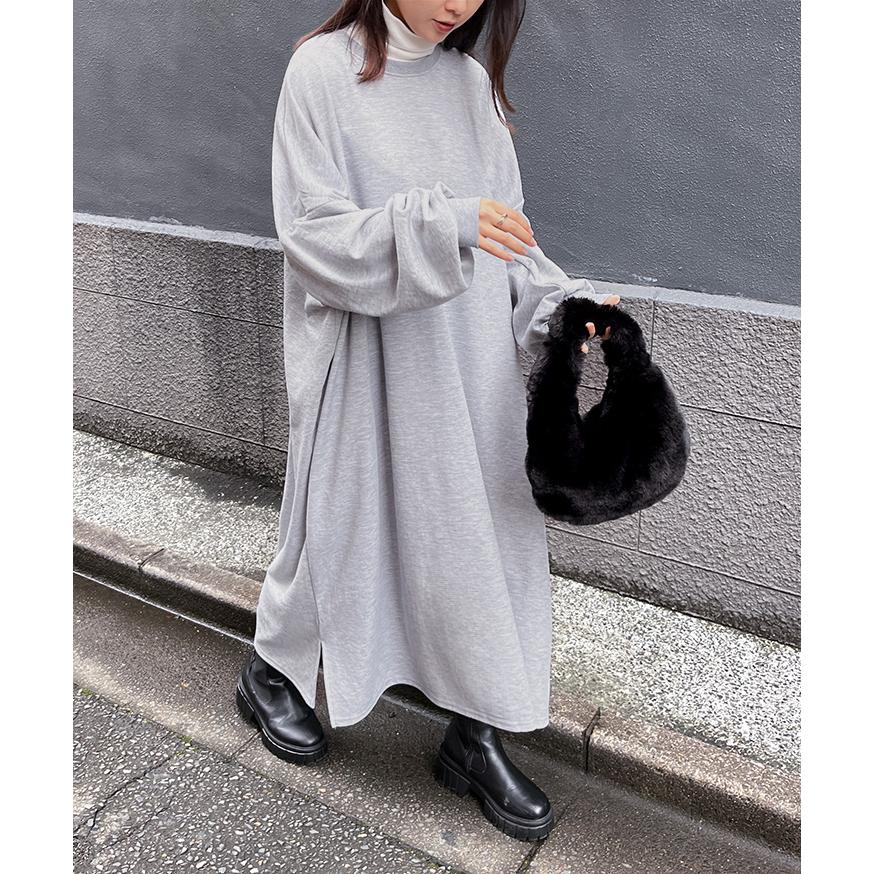 ワンピース レディース 春 秋 長袖 薄手 ロング丈 マキシ丈