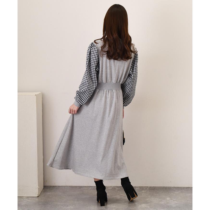 ワンピース レディース 秋 冬 春 長袖 ロング マキシ きれいめ