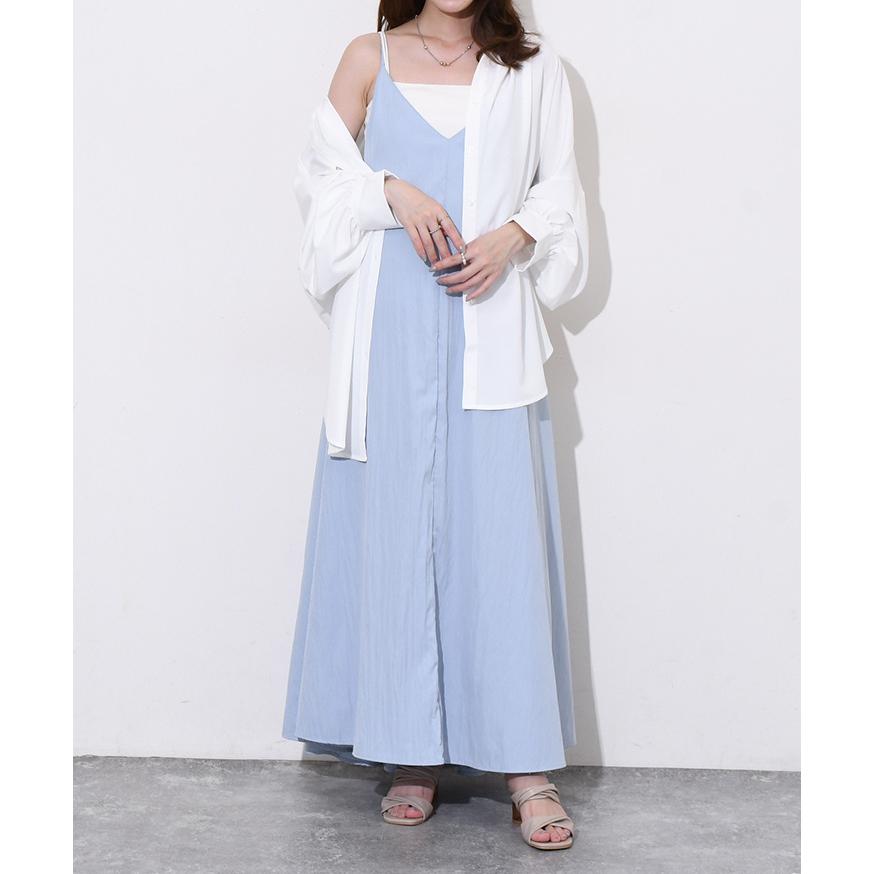 キャミソールワンピース レディース ロング マキシ 夏 涼しい